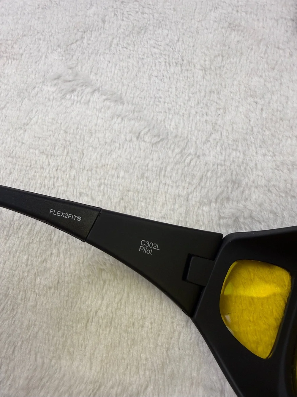 Cocoons Pilot Yellow Lens Sunglasses with Case Size Large